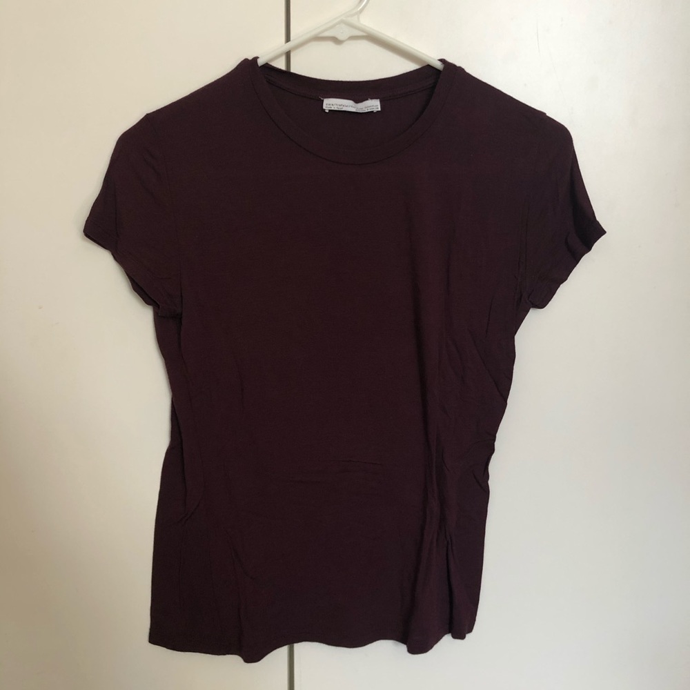Zara Burgundy T-shirt